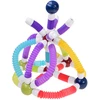 Jokomisiada Magnetic blocks TUBES - flexible construction set 226pcs ZA6547
