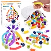 Jokomisiada Magnetic blocks TUBES - flexible construction set 226pcs ZA6547
