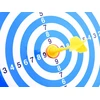 Jokomisiada Magnetic board game Darts Dart Board SP0646
