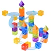 Jokomisiada Magnetic Building Blocks Marble Run Ball Track 75 Pieces ZA6315