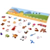 Dėlionė Jokomisiada Magnetic Farm Puzzle Animals Board 30 Magnets ZA6405