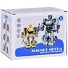 Jokomisiada Magnetic Transformer Robot Toy – large action figure – accessories ZA6009