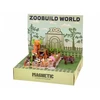 Jokomisiada Magnetic ZOO building blocks - cubes and pikselių 247 pieces ZA6379