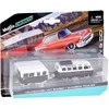 Jokomisiada Maisto licensed car Volkswagen VAN Samba trailer 1:64 1:64 ZA5959