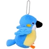 Jokomisiada Mėlyna Felek Plush Bird with Squeaker and Pendant, 13 cm ZA6426