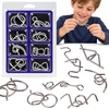 Jokomisiada Metal puzzle - logical puzzle 8-piece arcade puzzle ZA6555