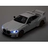 Jokomisiada Metal Sports Car BMW 3.0 CSL 1:34 with Sound and Light Effects ZA5948