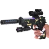 Jokomisiada Military Toy Gun with Projektorius Light Effects Camouflage 32 cm ZA6415