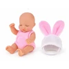 Jokomisiada Mini Baby Doll Bunny 11 cm Movable Arms, Legs and Head ZA6454