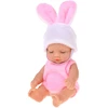 Jokomisiada Mini Baby Doll Bunny 11 cm Movable Arms, Legs and Head ZA6454