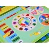 Jokomisiada Montessori clock ZA6022 educational manipulative book