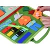 Jokomisiada Montessori clock ZA6022 educational manipulative book
