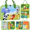 Jokomisiada Montessori clock ZA6022 educational manipulative book