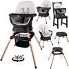 Jokomisiada Multifunctional 6-in-1 swivel feeding chair for children ZA5659