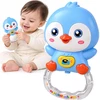 Jokomisiada Musical Penguin Rattle Melodies Animal Sounds Light ZA6237