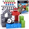 Jokomisiada PANDA magnetic blocks - construction cubes and pikselių 41pcs ZA6604