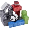 Jokomisiada PANDA magnetic blocks - construction cubes and pikselių 41pcs ZA6604
