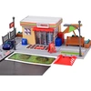 Jokomisiada Petrol Station Playset with Shop, Road, Parking Area and 2 Toy Cars ZA6282