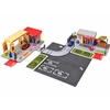 Jokomisiada Petrol Station Playset with Shop, Road, Parking Area and 2 Toy Cars ZA6282