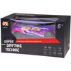 Jokomisiada Remote controlled drift car with backlight and replaceable tires 4WD RC0744