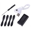 Jokomisiada Remote Controlled Fighter Drone Raptor Light Quadcopter RC0726 NI