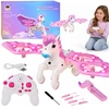 Jokomisiada Remote-controlled flying drone UNICORN PEGASUS - lights up pink RC0777