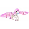 Jokomisiada Remote-controlled flying drone UNICORN PEGASUS - lights up pink RC0777