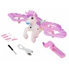 Jokomisiada Remote-controlled flying drone UNICORN PEGASUS - lights up pink RC0777