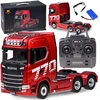 Jokomisiada Remote-Controlled Large Scania 770 S V8 Licensed Truck + Remote Control RC0788