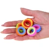 Jokomisiada Rotating Anti-Stress Sensory Fidget Rings – Set of 6 ZA6619