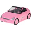 Jokomisiada Rožinė RC Convertible Car with Lights and Remote Control RC0713