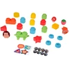 Jokomisiada Rubber blocks 3 in 1 - soft, sensory, finger puppets 22 pieces ZA6439