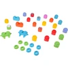 Jokomisiada Rubber blocks 3 in 1 - soft, sensory, sound, light 32 pieces ZA6435