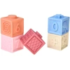 Jokomisiada Rubber blocks - soft, sensory, pastel 12 pcs ZA6635