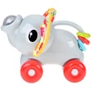 Jokomisiada Sensory ELEPHANT on wheels for toddlers - rustling, sliding ZA6342
