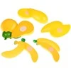 Jokomisiada Set for cutting vegetables and fruits with Velcro + learning colors - 34 pieces ZA5904