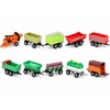 Jokomisiada Set of agricultural vehicles - tractor, combine harvester, trailers 12 elements ZA6419