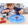 Jokomisiada Set of spinning battle tops 4 pcs + arena and launchers ZA6456