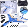 Jokomisiada Sky Show Airplane – Lightweight Foldable Foam Plane with LED and USB Powered Motor RC0721