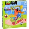 Jokomisiada Spiral Track car set + police car and dump truck 19 pieces ZA5692