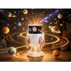 Jokomisiada Star Projektorius Space Rocket Night Light Bluetooth ZA6314