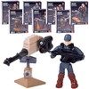 Jokomisiada SWAT policeman blocks, movable figure, soldier, modelis to assemble ZA5724