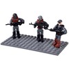 Jokomisiada SWAT policeman blocks, movable figure, soldier, modelis to assemble ZA5724