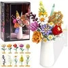 Jokomisiada Technical blocks flowers FLOWER BOUQUET ceramic vase 1070 pieces ZA5865