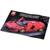 Jokomisiada Technical blocks Futuristic car Raudonas lifting doors 275 pieces ZA5794