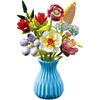 Jokomisiada Technical blocks SERIES: Bouquet of 8 wildflowers in a vase 691 pieces ZA5892