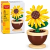 Jokomisiada Technical blocks Series: Flowers in a mini pot SUNFLOWER 88pcs ZA6289 A