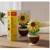 Jokomisiada Technical blocks Series: Flowers in a mini pot SUNFLOWER 88pcs ZA6289 A