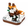 Jokomisiada Technical blocks Series: Wild land animals LIS 142pcs ZA5852 C
