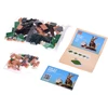 Jokomisiada Technical blocks Series: Wild land animals RABBIT 131pcs ZA5852 F